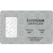 Silberbarren 20 g Istanbul Gold Refinery 2