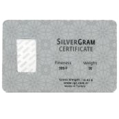 Silberbarren 5 g Istanbul Gold Refinery 2