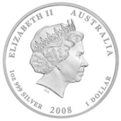 Lunar II - Maus 1 oz Silber 2008 2