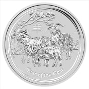 Lunar II - Ziege 1 oz Silber 2015 3