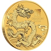 Lunar III -  Drache 1 oz Gold 2024 3