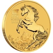 Lunar III - Pferd 1/10 oz Gold 2026 3