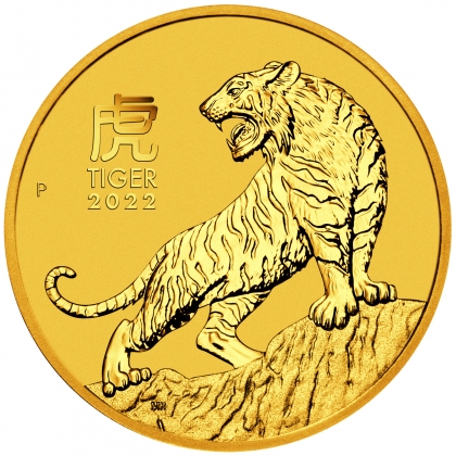 Lunar III - Tiger 1 oz Gold 2022