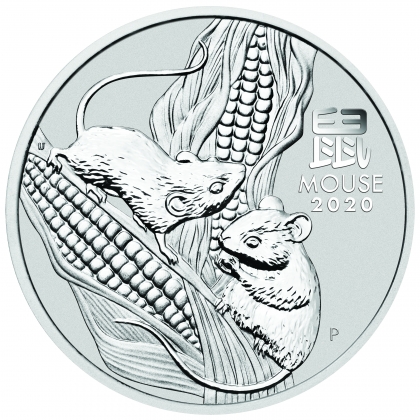 Lunar III - Maus 1 kg Silber 2020