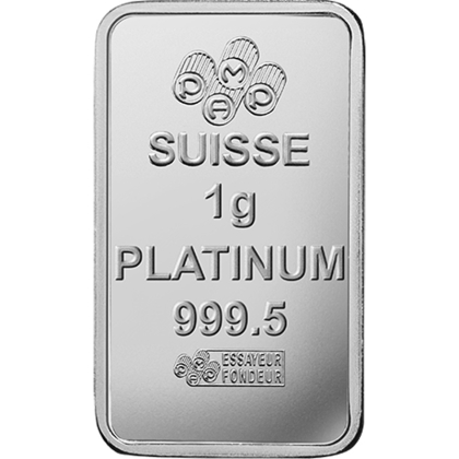 Platinbarren 1 Gramm PAMP Suisse (Multigram)