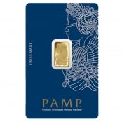 Goldbarren 2,5 Gramm PAMP Suisse 2