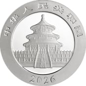 Panda 30 g Silber 2026 2