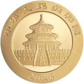 Panda 3 Gramm Gold 2026 2