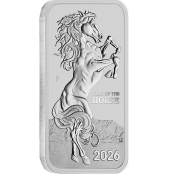 Lunar Pferd 1 oz Silber 2026 Rectangular 3