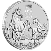Lunar III - Pferd 1/2 oz Silber 2026 3