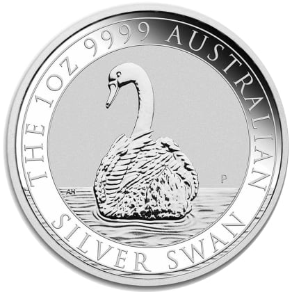 Schwan 1 oz Silber 2023