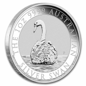 Schwan 1 oz Silber 2023 3